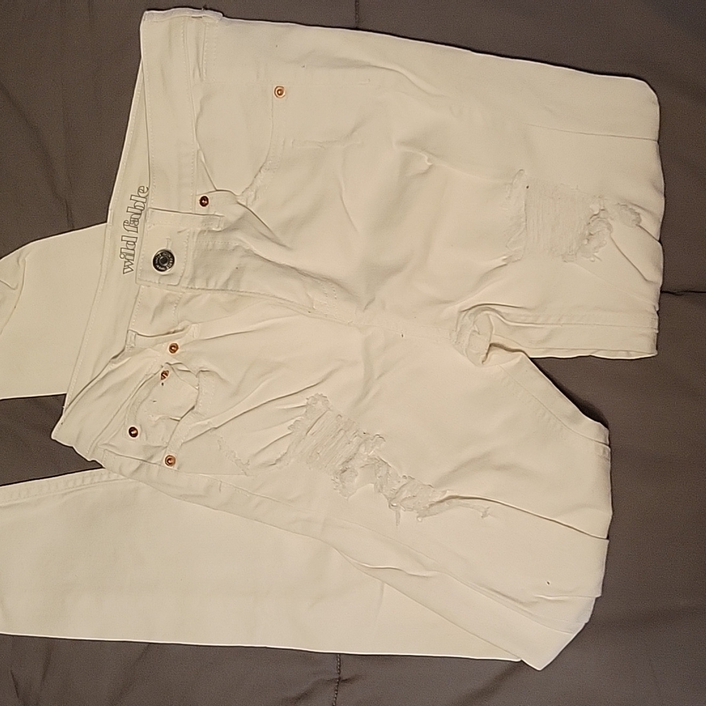 Wild fable white jeans